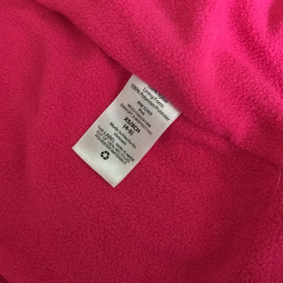 Wonder nation pink metallic jacket XS (4-5) 💕 - Picture 4 of 5